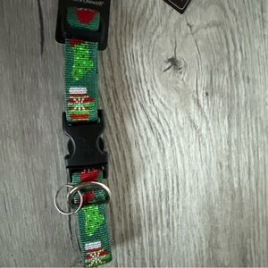 Lupine Pet Christmas Dog Collar Stocking Stuffers 9-14 Inch Medium Dog 3/4 Wide